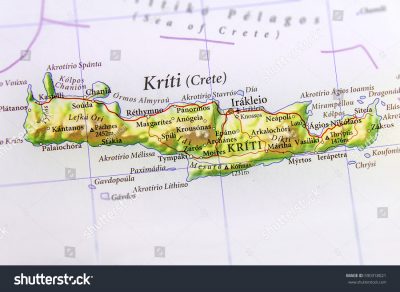 Cartina di Creta